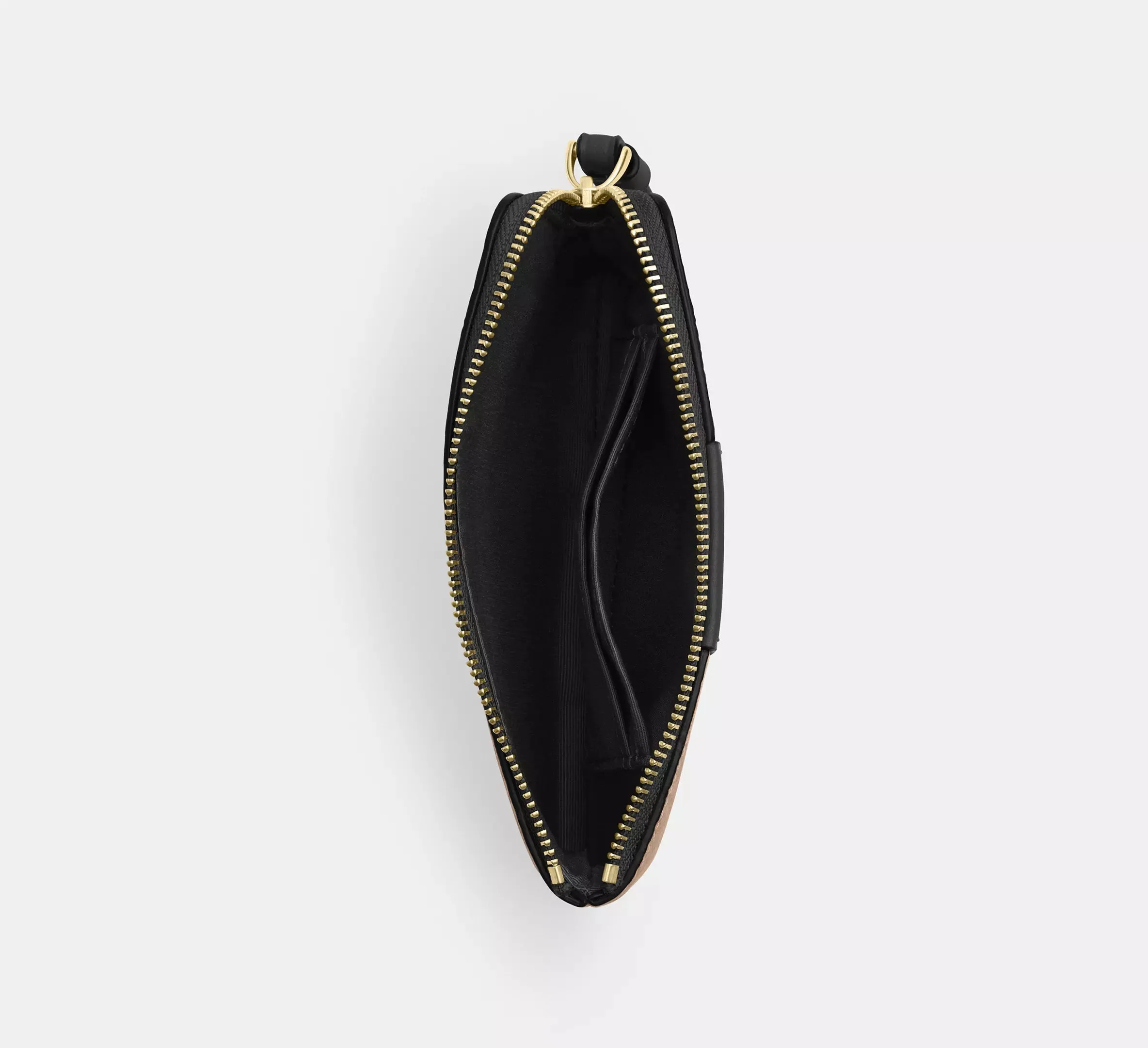 Corner Zip Wristlet In Signature Canvas