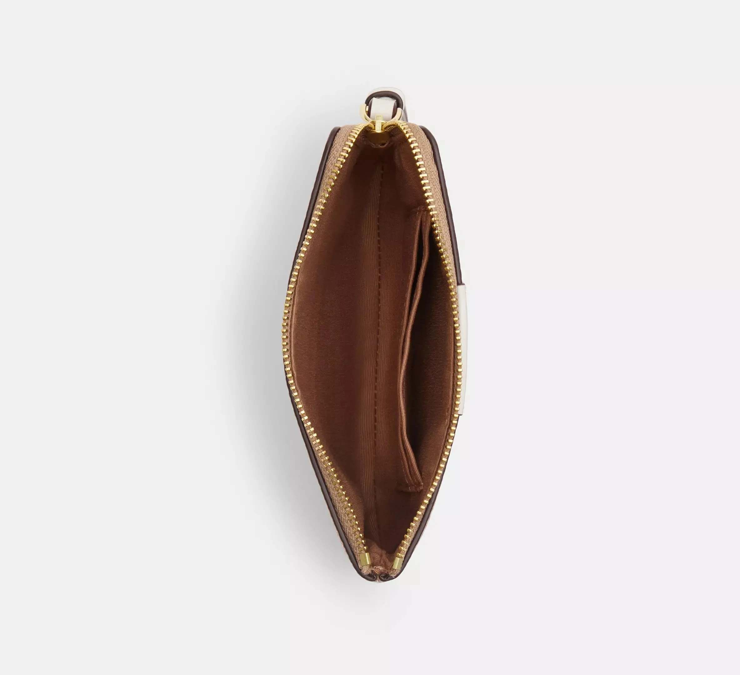 Corner Zip Wristlet In Signature Canvas