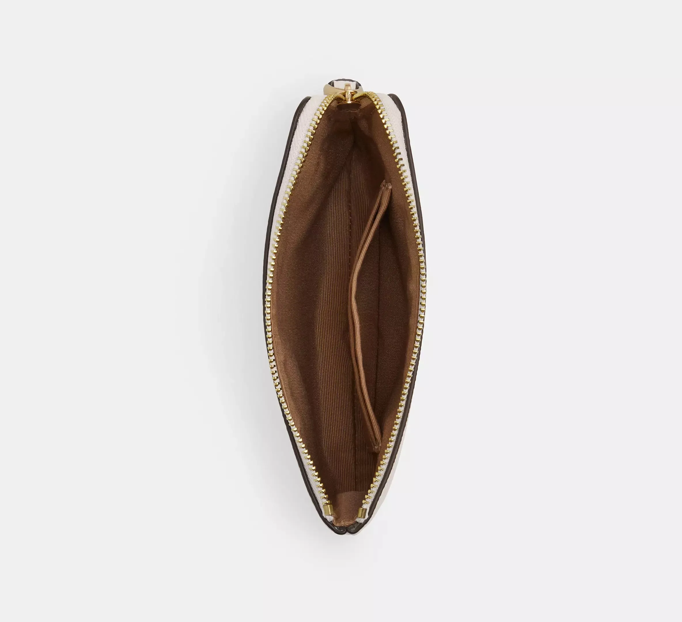 Corner Zip Wristlet In Signature Canvas