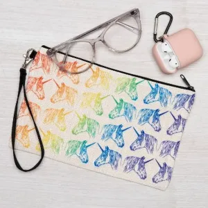 Counter Couture Linen Zipper Pouch