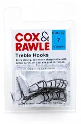 Cox & Rawle Replacement Treble Hooks