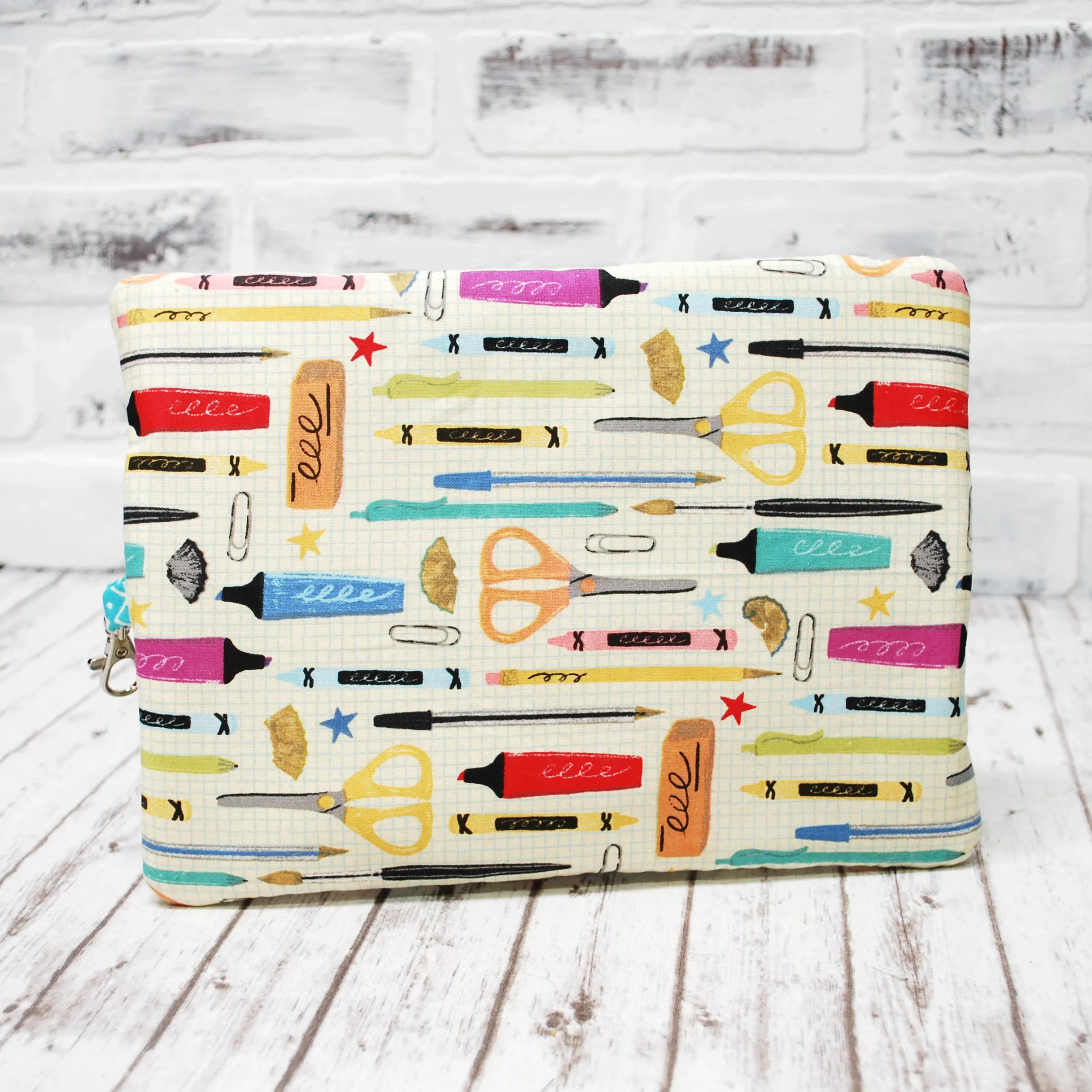 Craft Supplies Personalized Quilted Pouch