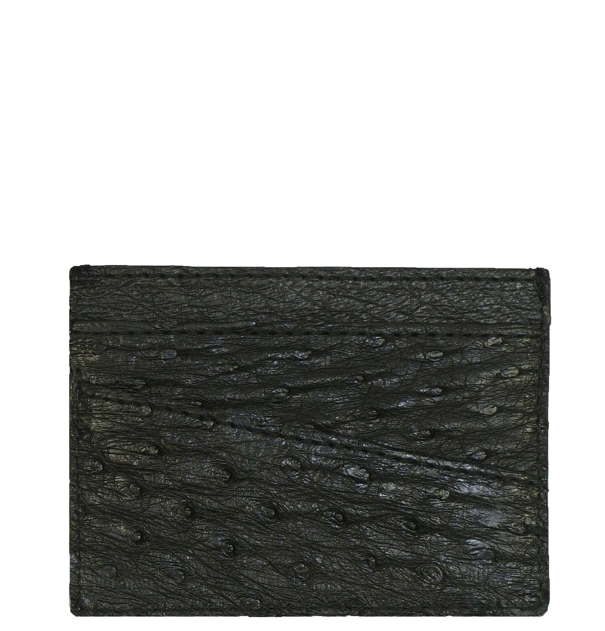 Credit Card Holder in Ostrich
