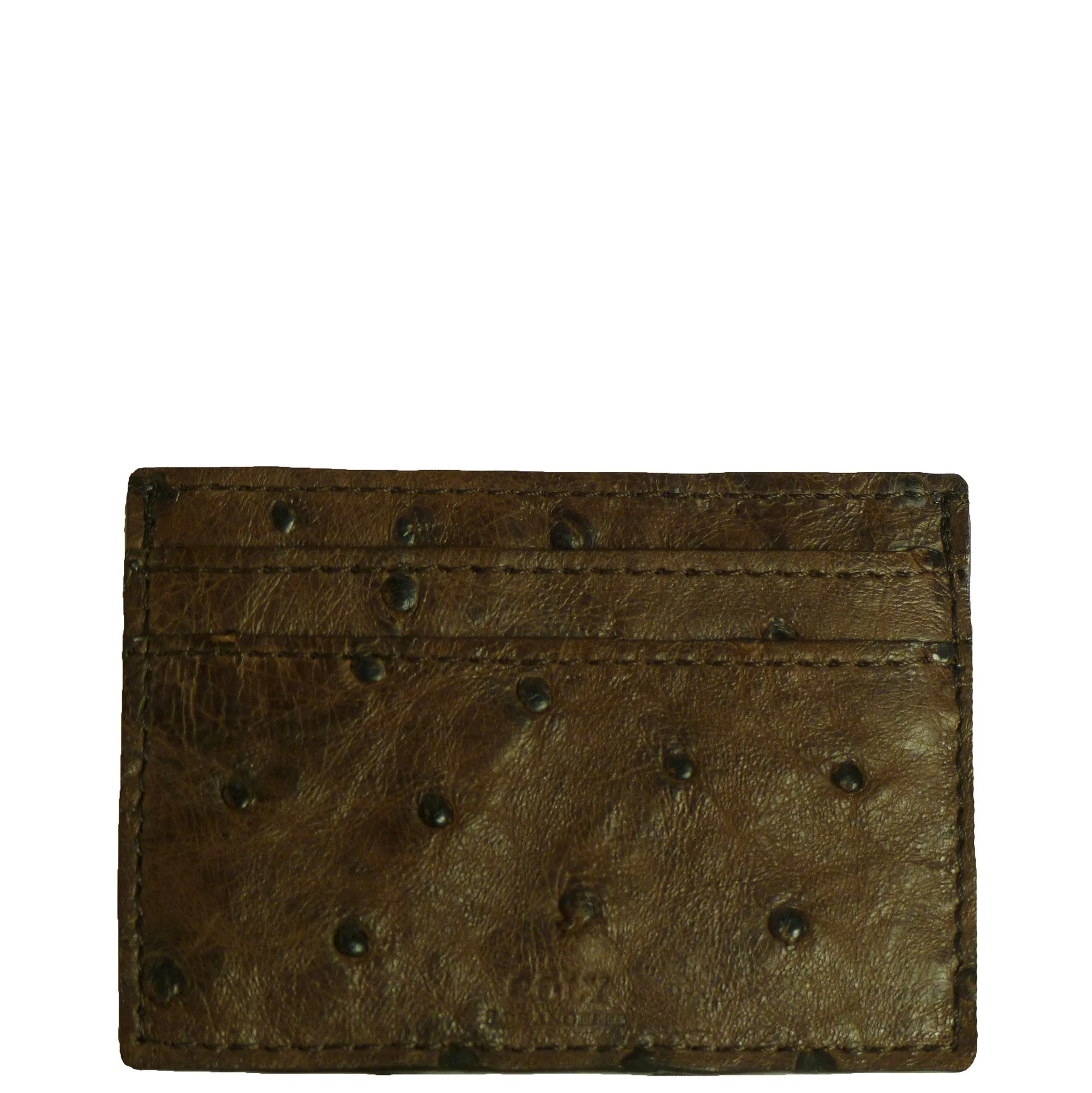 Credit Card Holder in Ostrich