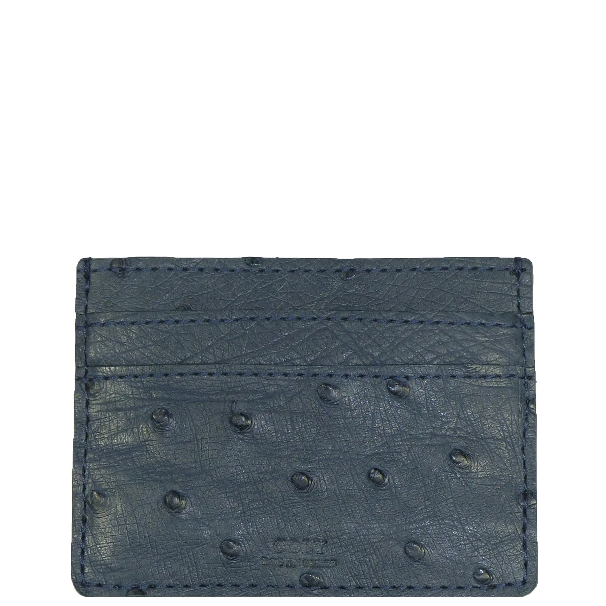 Credit Card Holder in Ostrich