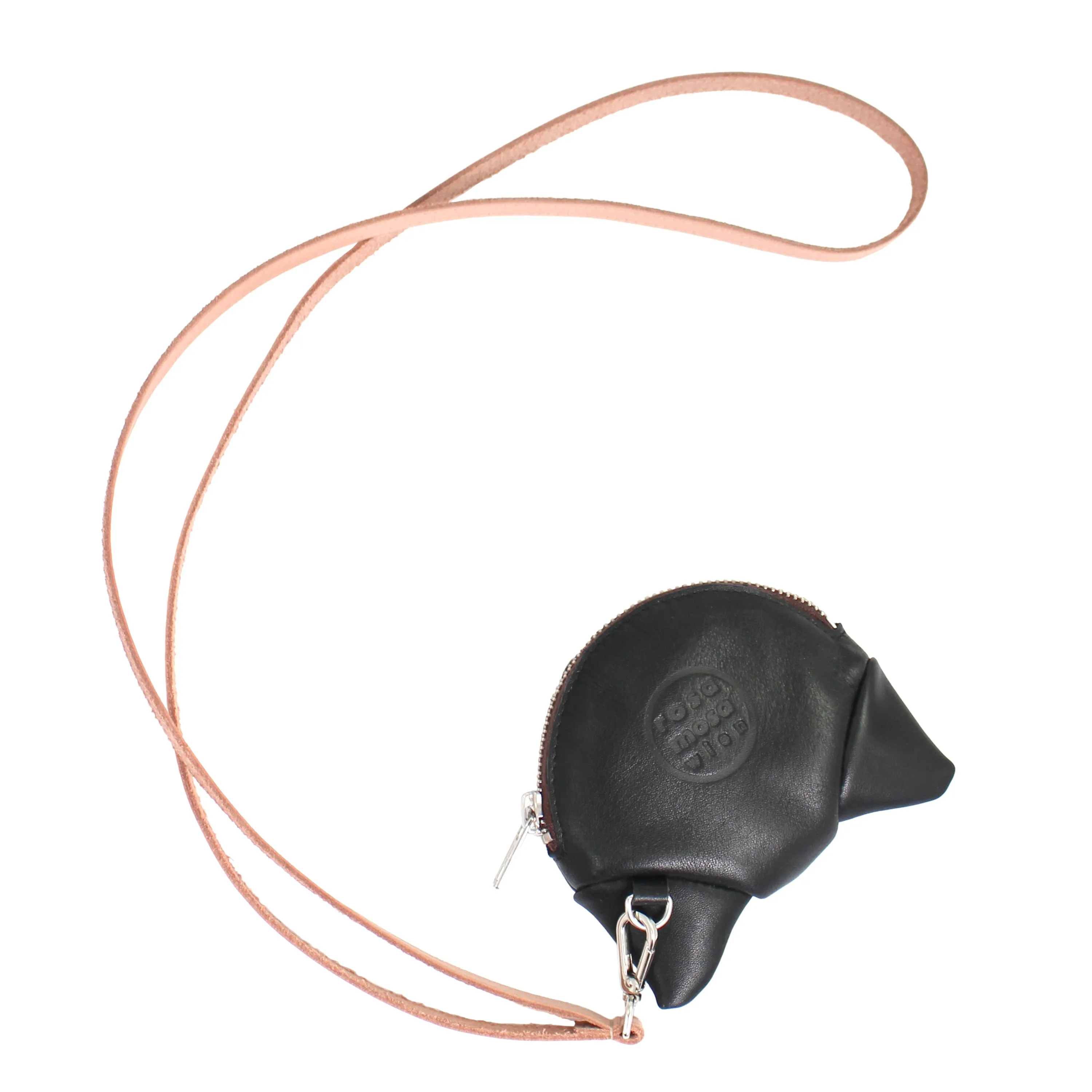 CROISSANT Coincase Strap   Black Glossy