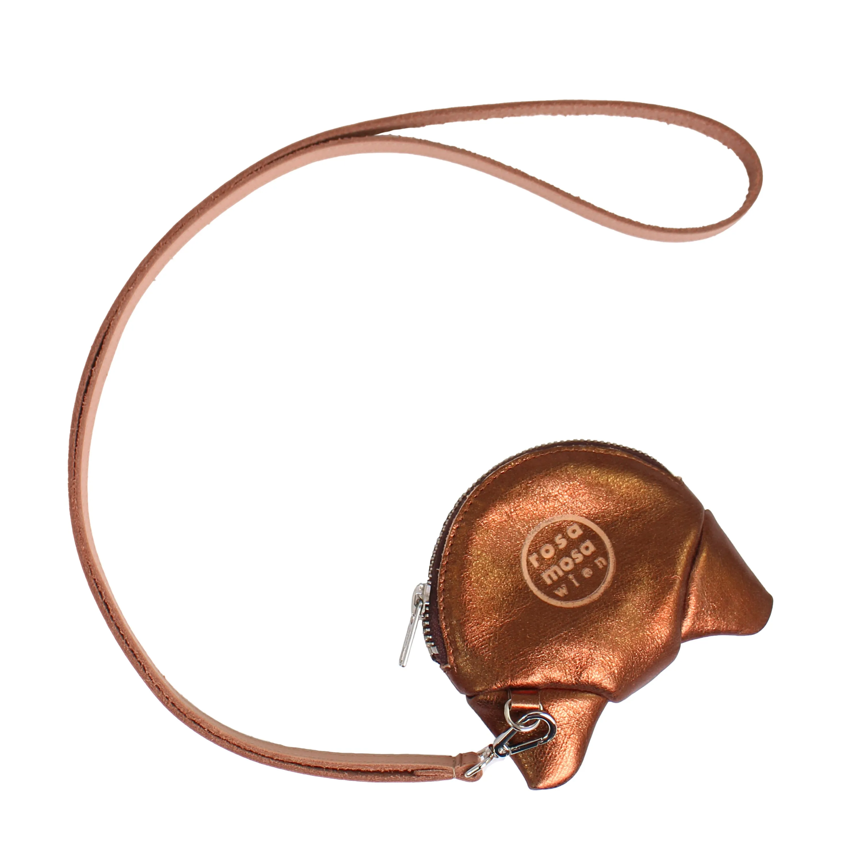CROISSANT Coincase Strap   Brass