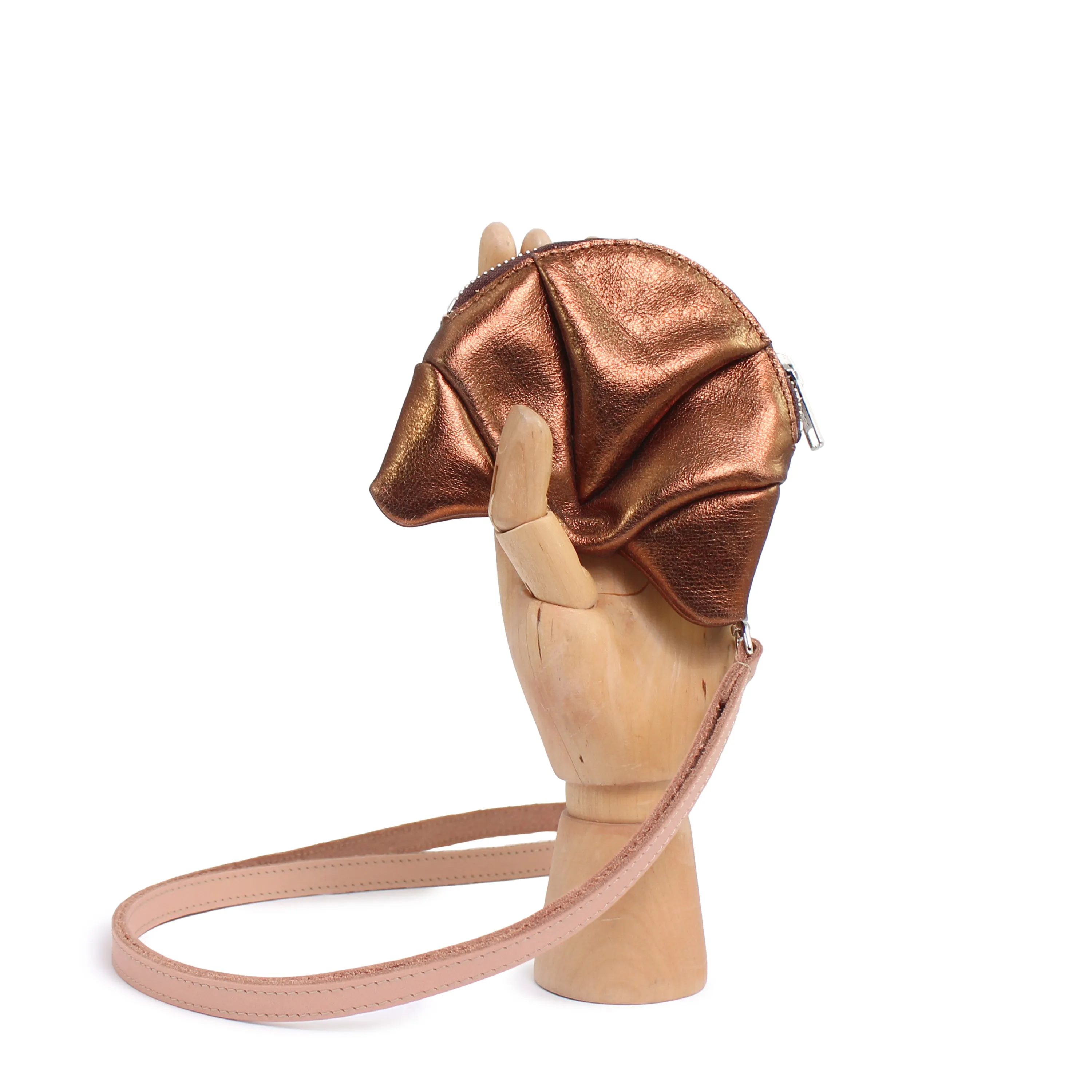 CROISSANT Coincase Strap   Brass