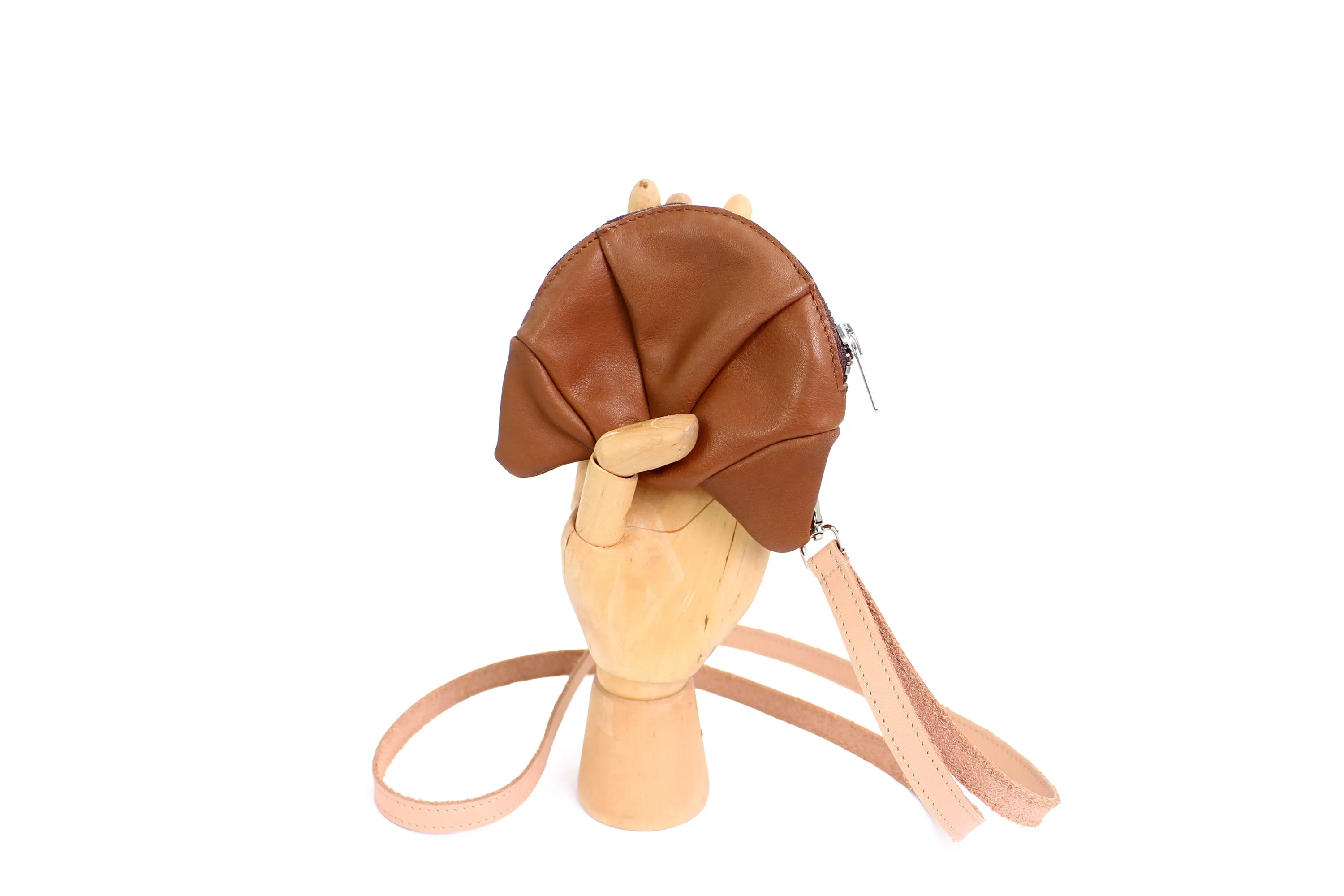 CROISSANT Coincase Strap   Brown