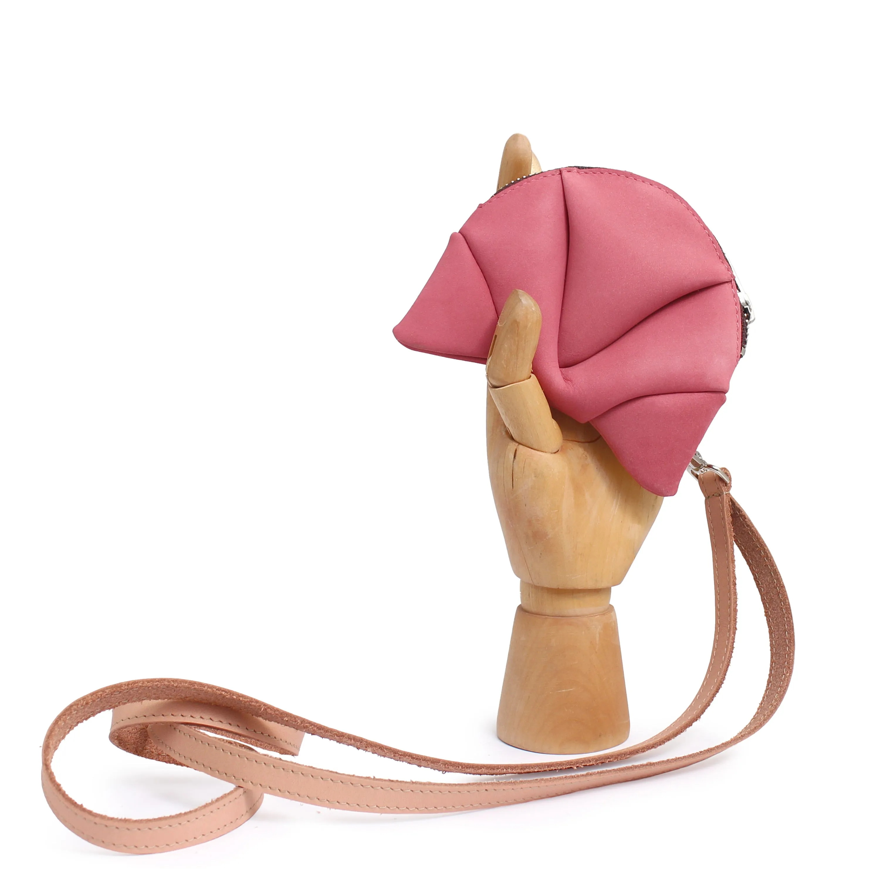 CROISSANT Coincase Strap   English Rose