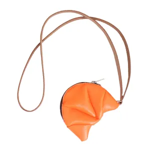 CROISSANT Coincase Strap   Neon Orange