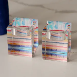 Crystal Tea Light Holders