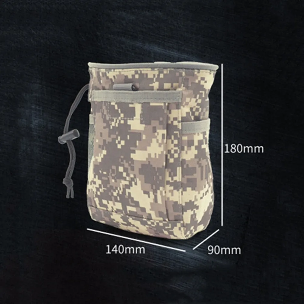 Cyflymder Molle System Hunting Tactical Magazine Dump Drop Pouch Recycle Waist Pack Ammo Bags Airsoft Military Accessories Bag Pouches