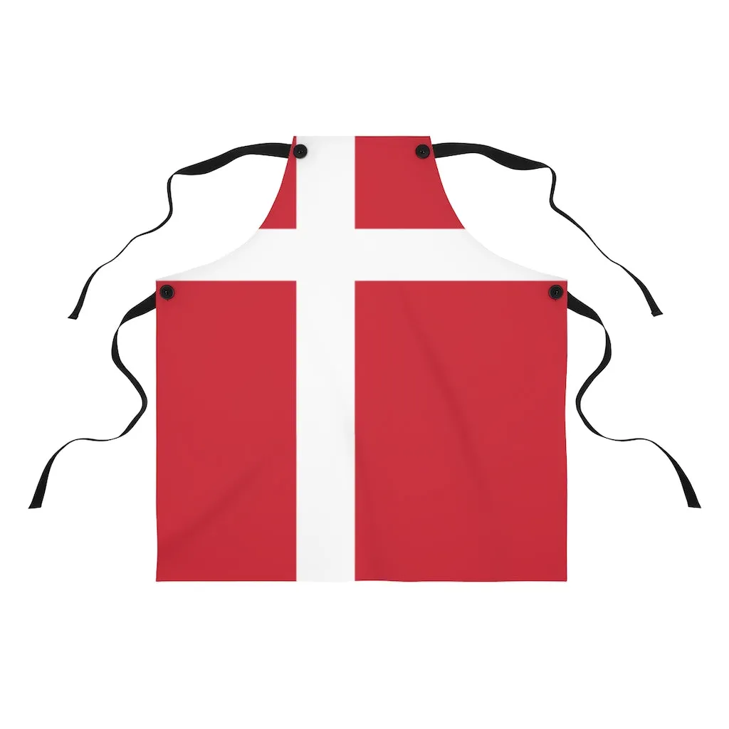 Danish Flag Apron
