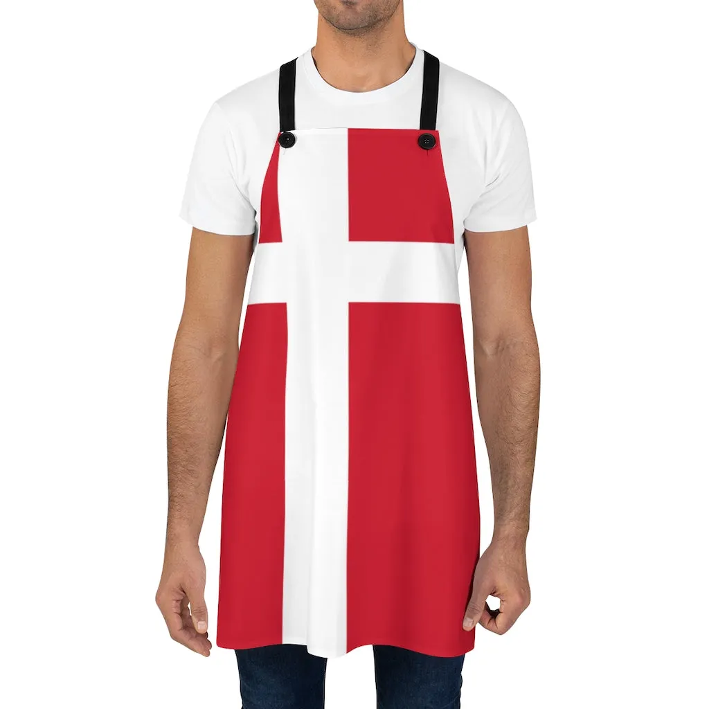 Danish Flag Apron