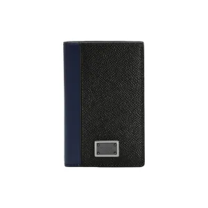 DAUPHINE CARD HOLDER BLACK/BLUE