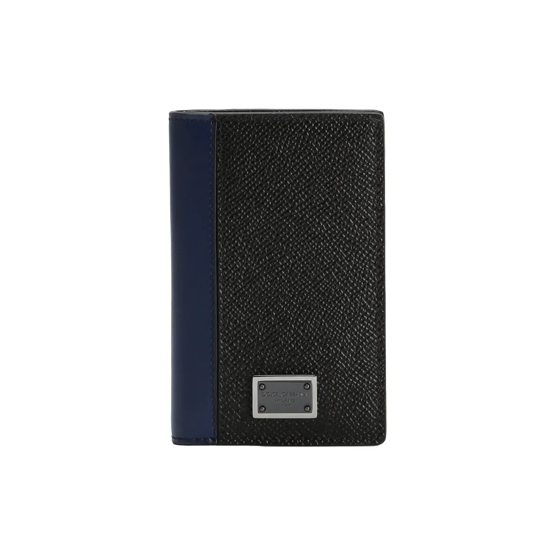 DAUPHINE CARD HOLDER BLACK/BLUE