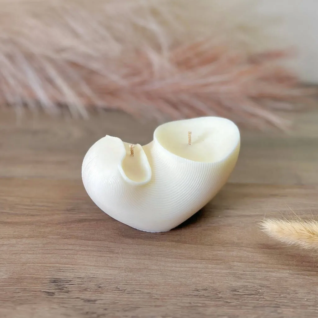 Decorative Sea Shell Candle - Conch Shell Decorative Candle - Home Decor Gifts