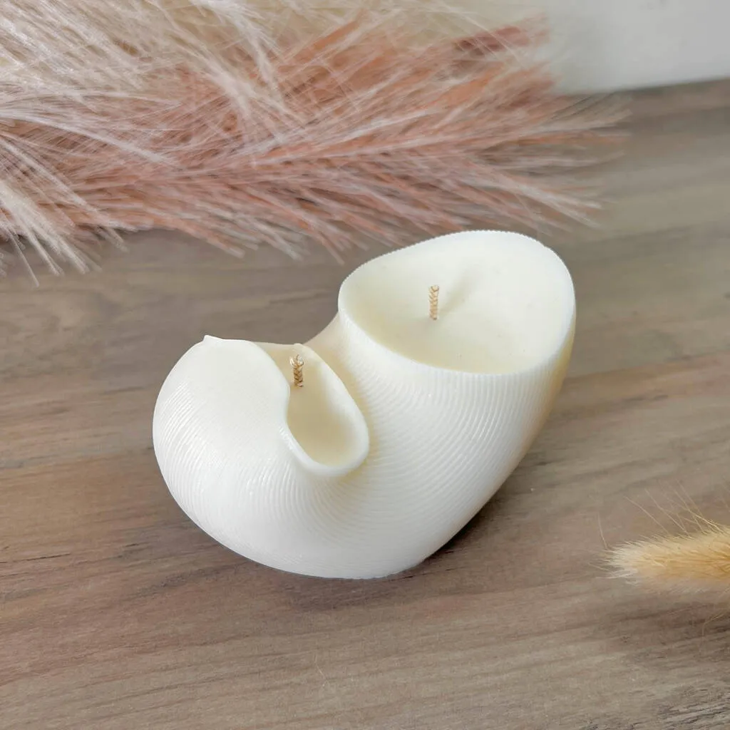 Decorative Sea Shell Candle - Conch Shell Decorative Candle - Home Decor Gifts