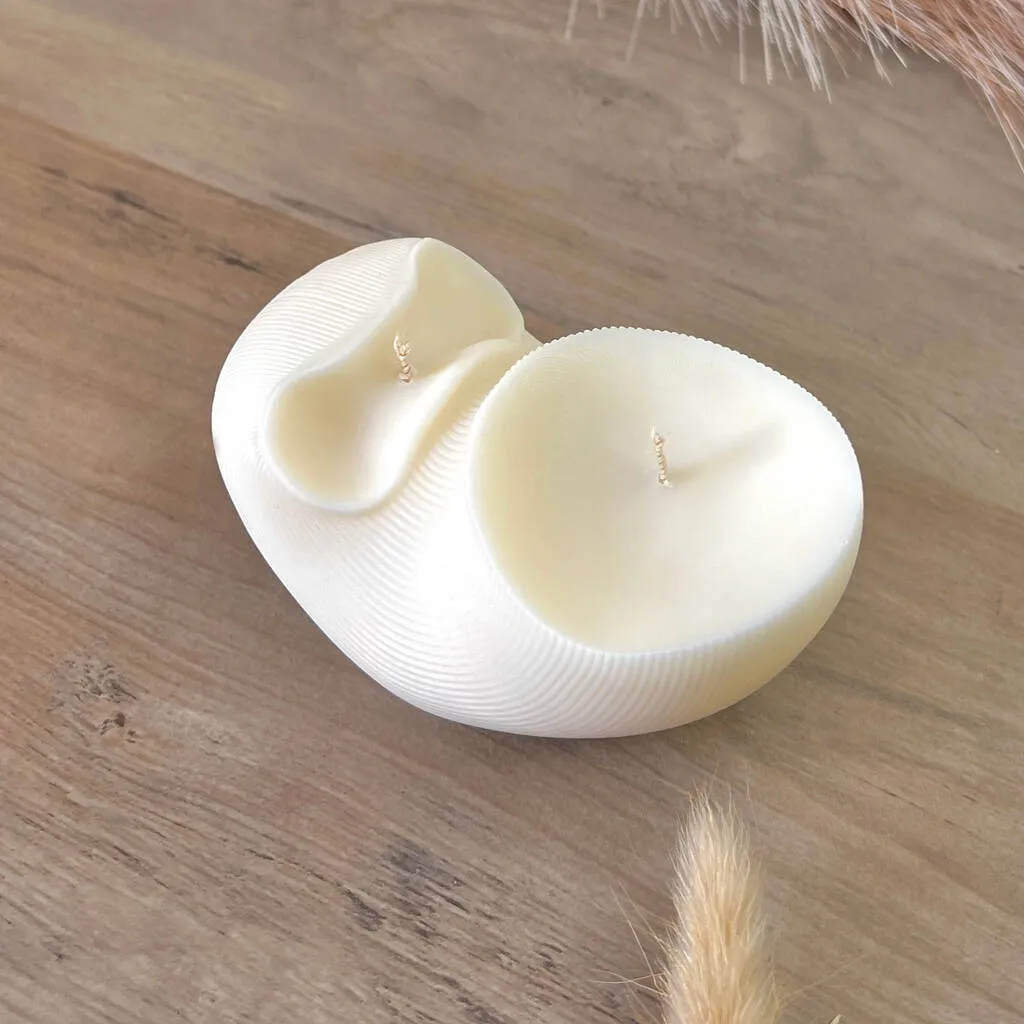 Decorative Sea Shell Candle - Conch Shell Decorative Candle - Home Decor Gifts