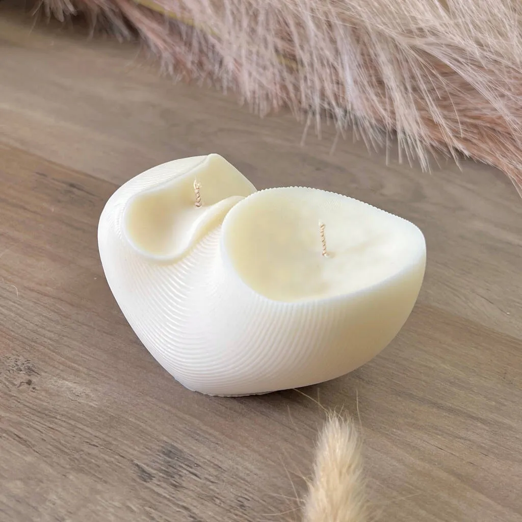 Decorative Sea Shell Candle - Conch Shell Decorative Candle - Home Decor Gifts