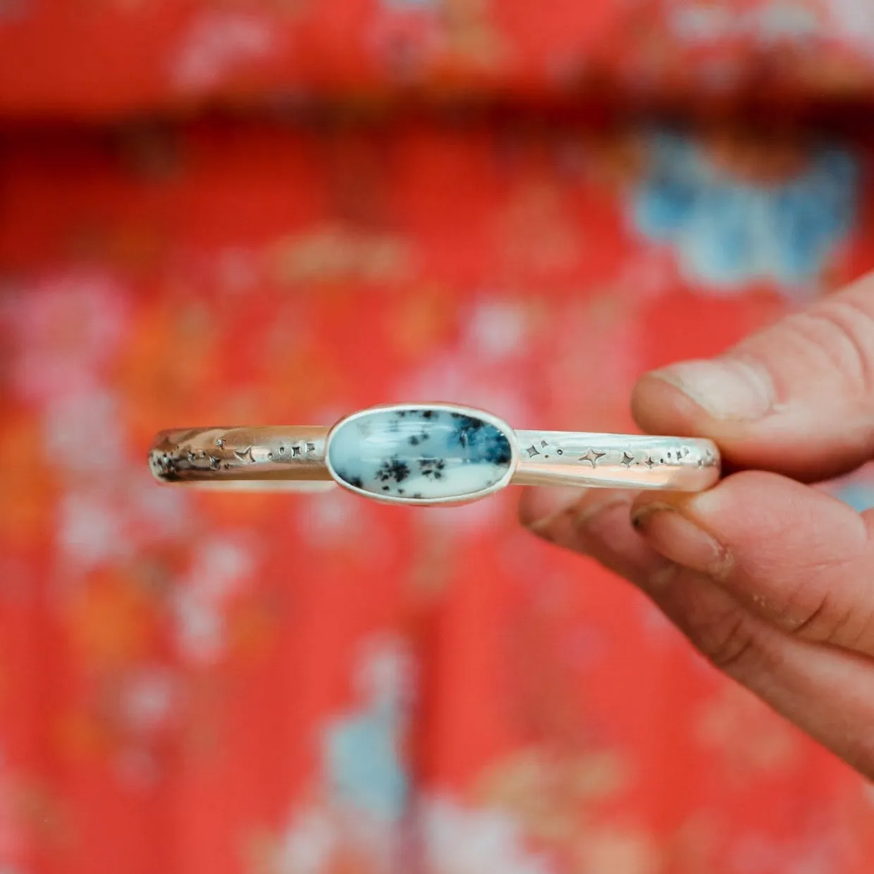 Dendritic Agate Cuff #1
