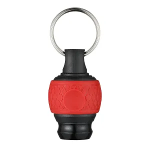 Double Action Keyring stubby Screwdriver/Bit Holder with rubber grip (Bongoknuts)