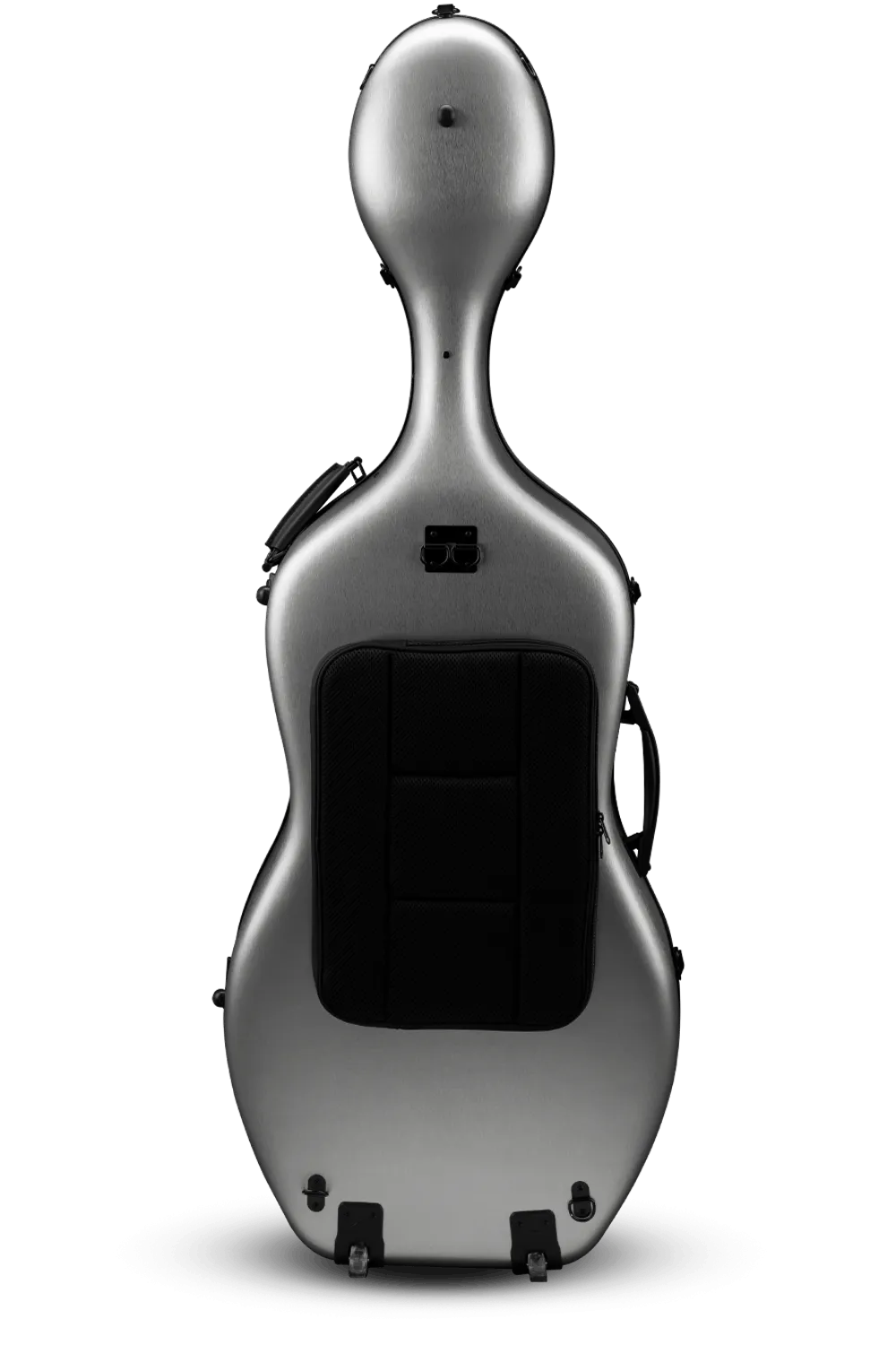 EASTMAN Lightweight Polycarbonate Cello Case with Wheels, 4/4
