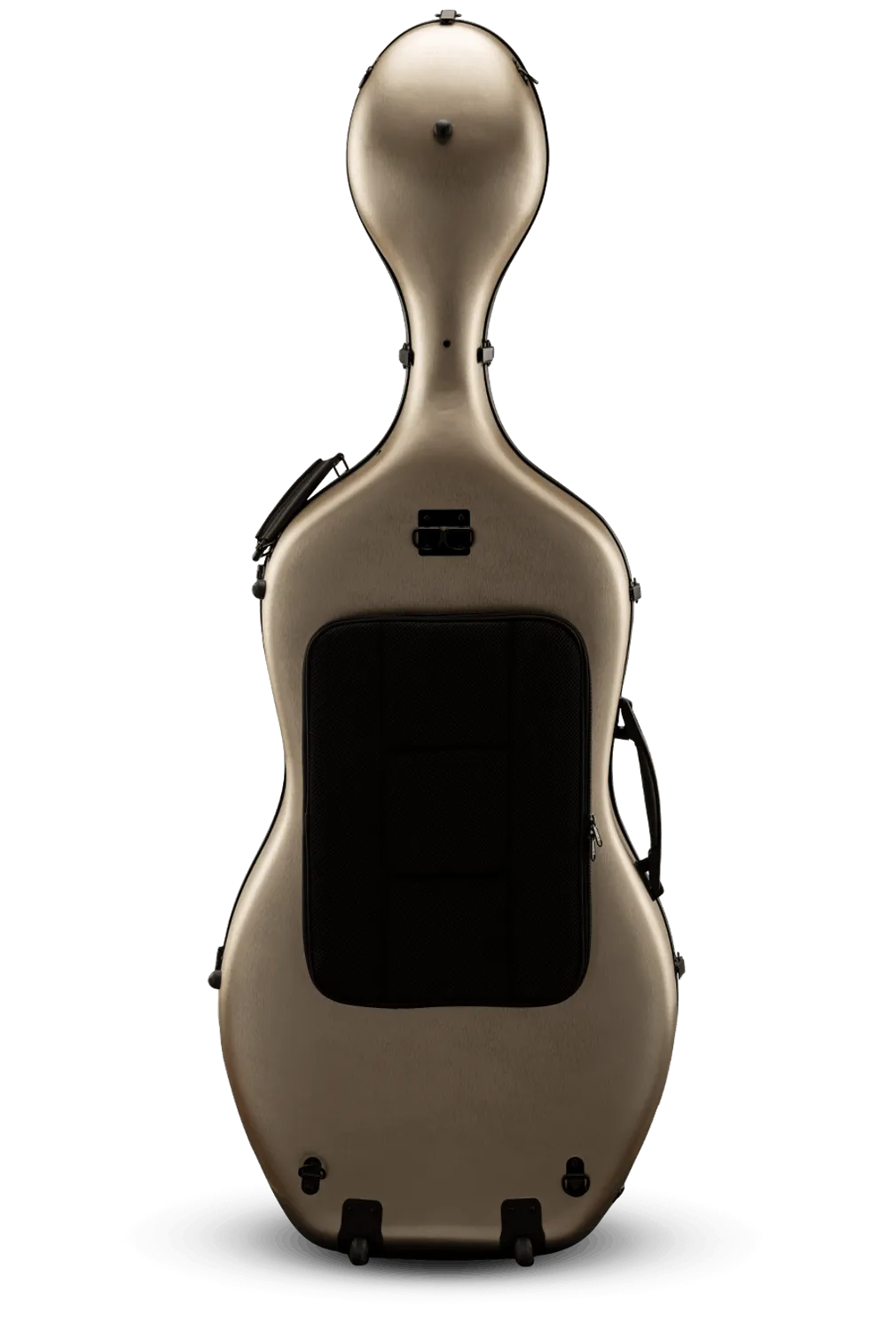 EASTMAN Lightweight Polycarbonate Cello Case with Wheels, 4/4