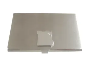Egypt Map Shape Business Card Holder