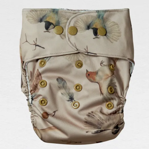 Elskbar Natural Snap-In All in One Nappy
