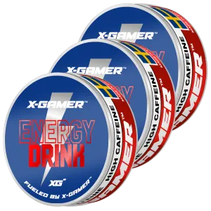 Energy Drink Energy Pouches (3 Pack / 60 Pouches)