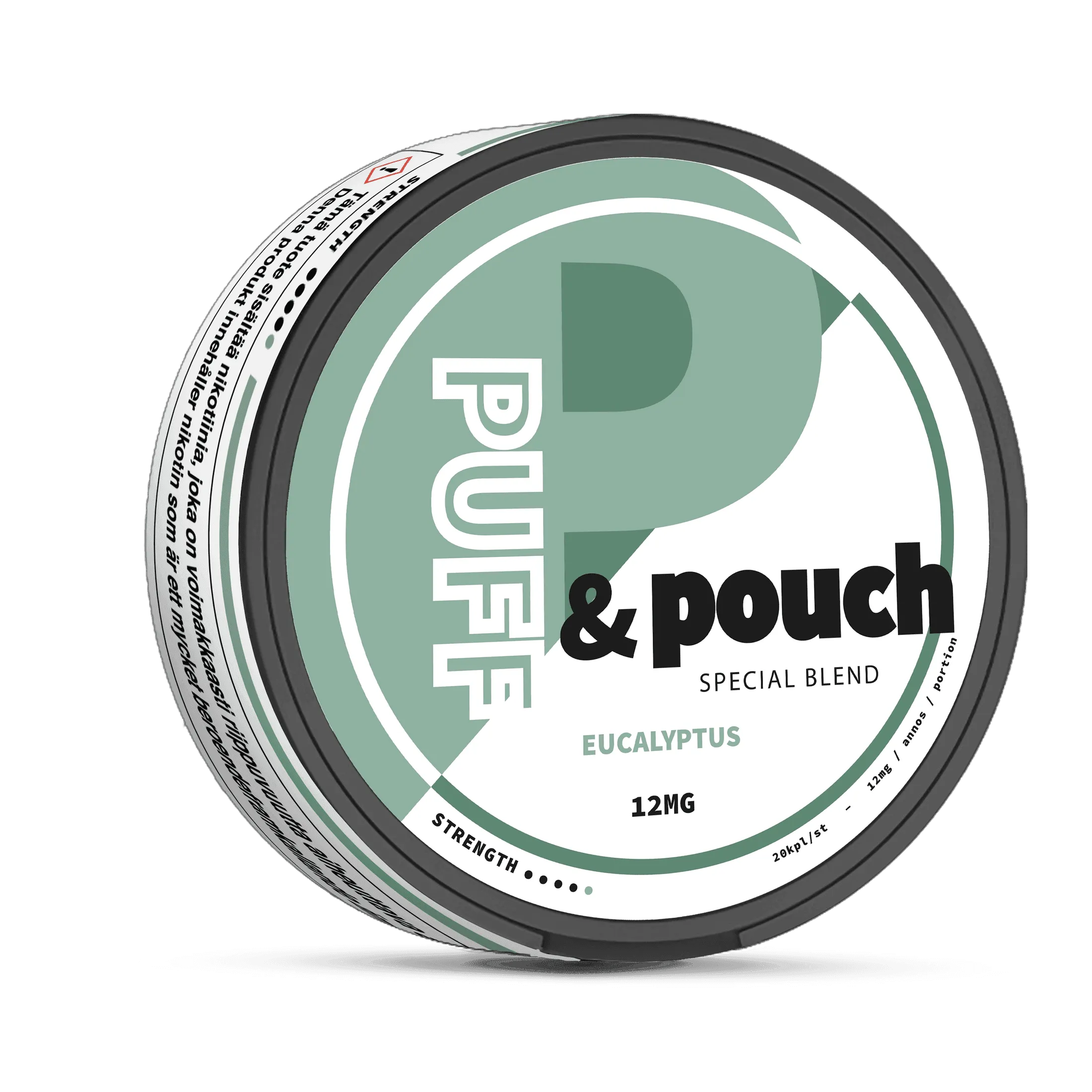 EUCALYPTUS 12MG - PUFF&POUCH NICOTINE POUCHES