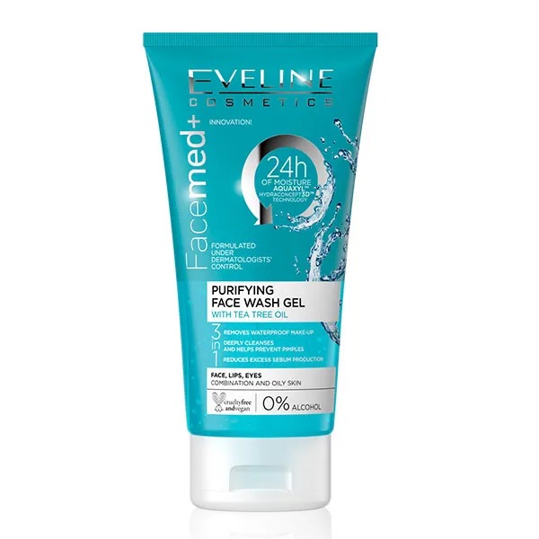 Eveline Facemed  Purifying Facewash Gel (With Tea Tree Oil) 150ml