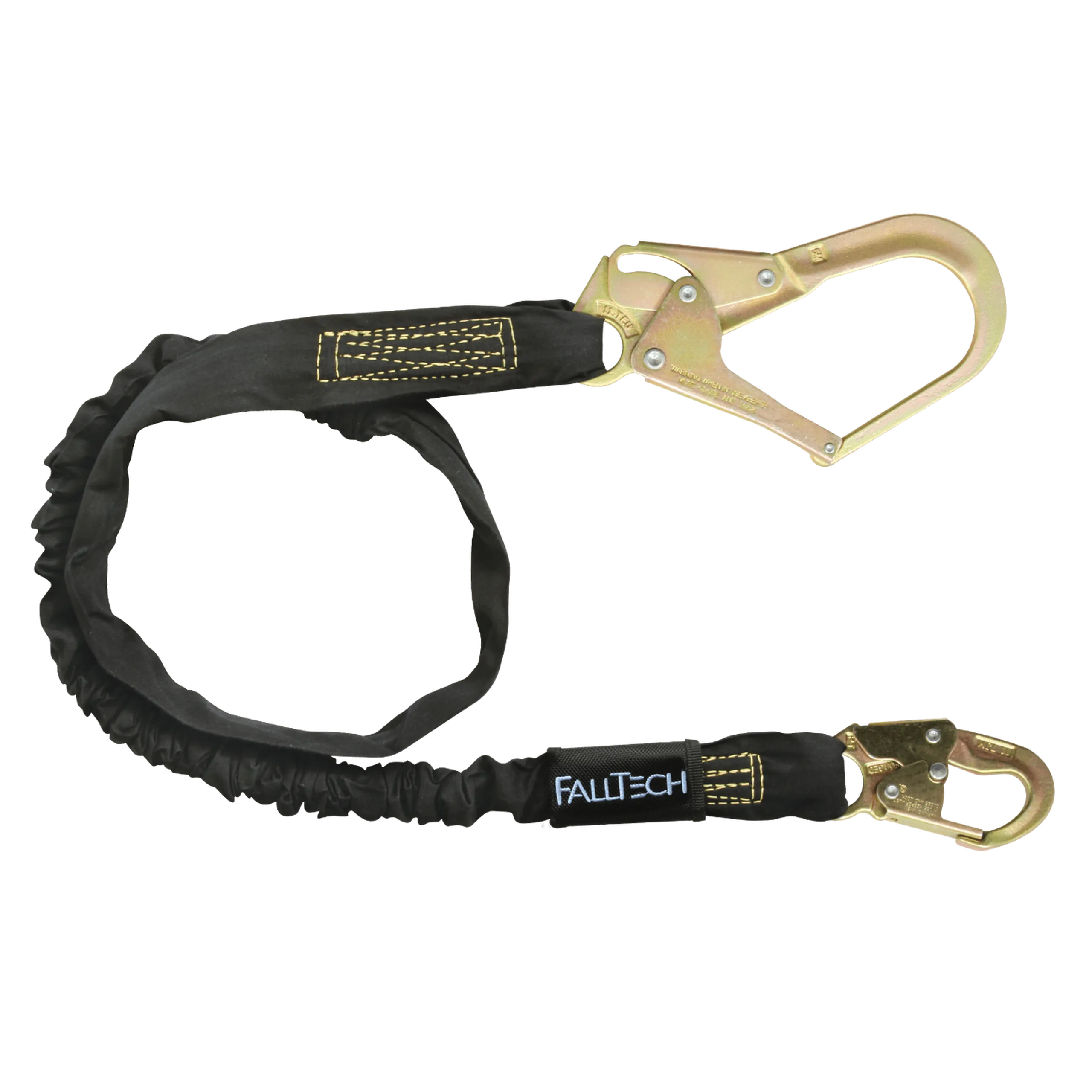 FallTech 82433 6' WeldTech® Nomex® Energy Absorbing Lanyard, Single-leg with Steel Connectors (each)