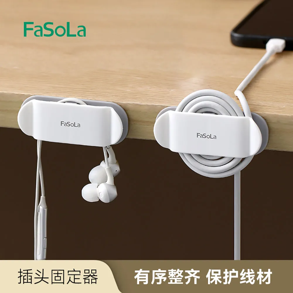 FaSoLa Plug Holder - White, Set of 4 X3