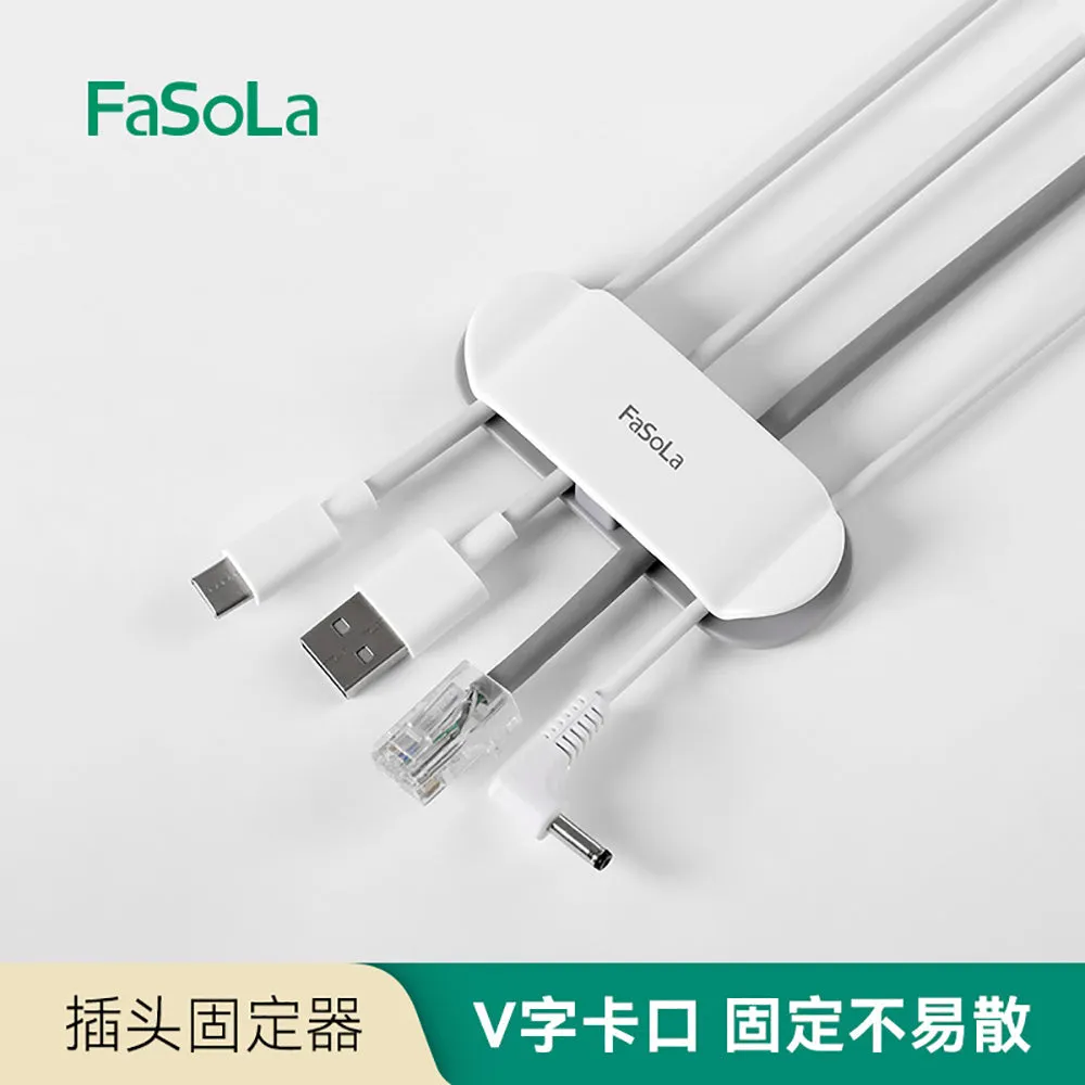 FaSoLa Plug Holder - White, Set of 4 X3