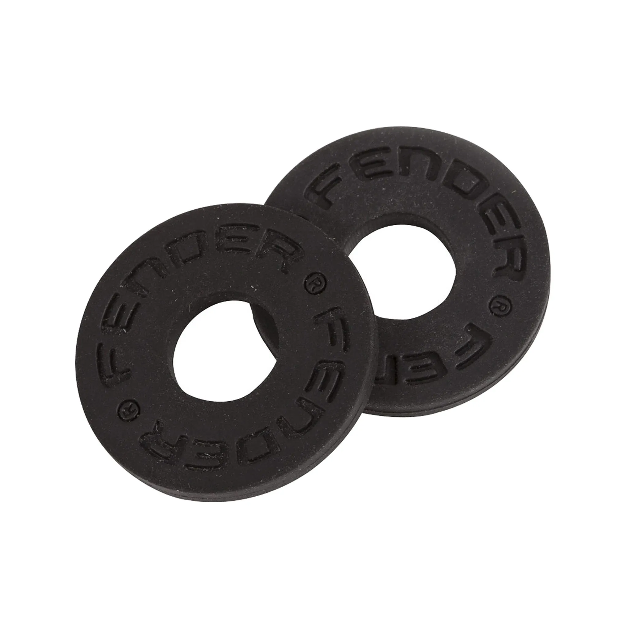 Fender Strap Blocks 4 Pack, 2 Black / 2 Red