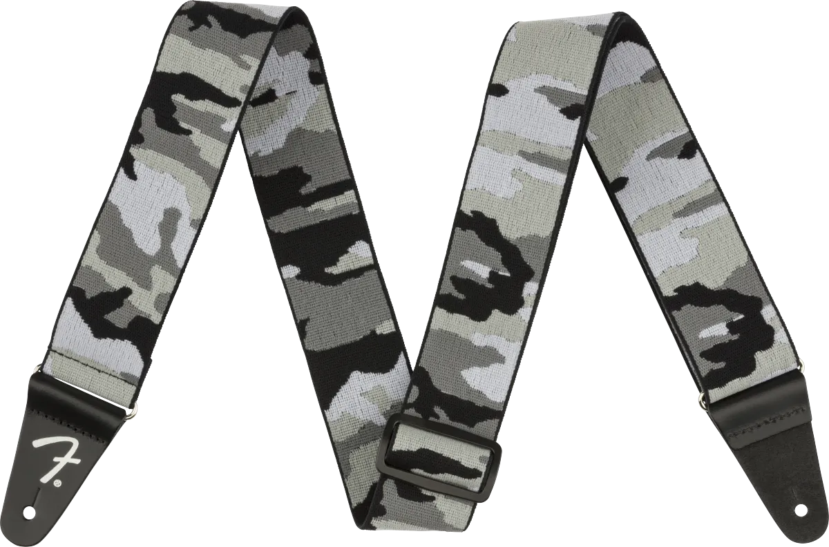 Fender WeighLess™ Camo Strap, Winter, 2"