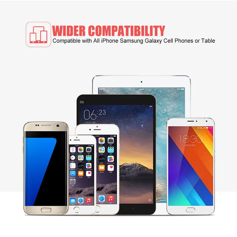 Finger Ring Mobile Phone Smartphone Stand Holder For iPhone XS Huawei Samsung cell Smart Round Phone Silver