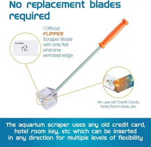 FLIPPER PLATINUM HAND SCRAPER 18"