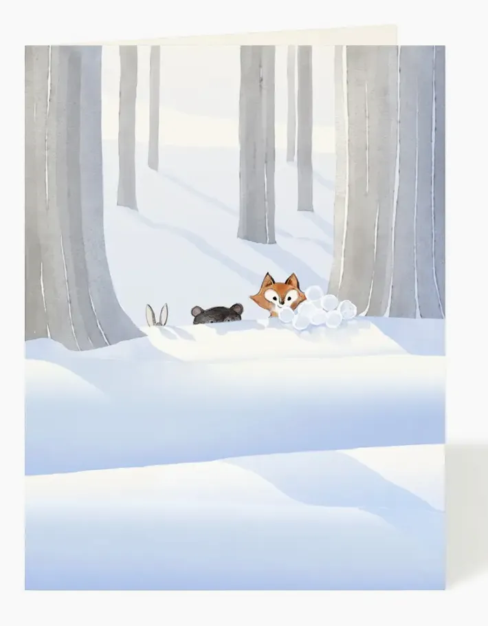 Flora & Fauna Card Holiday Card, multiple styles