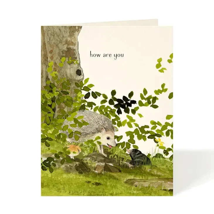 Flora & Fauna Card, multiple styles
