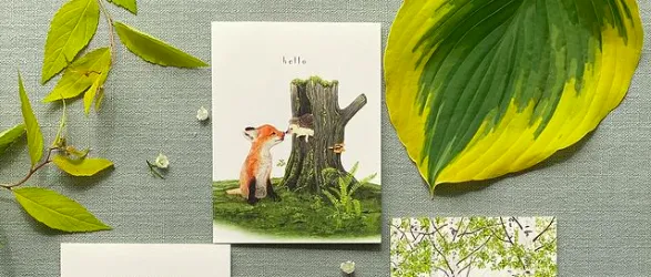 Flora & Fauna Card, multiple styles