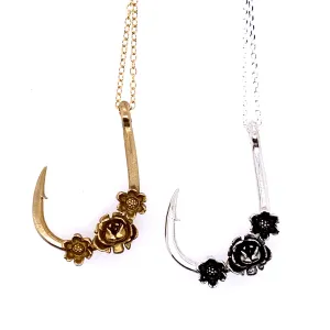 Floral Hook Necklace