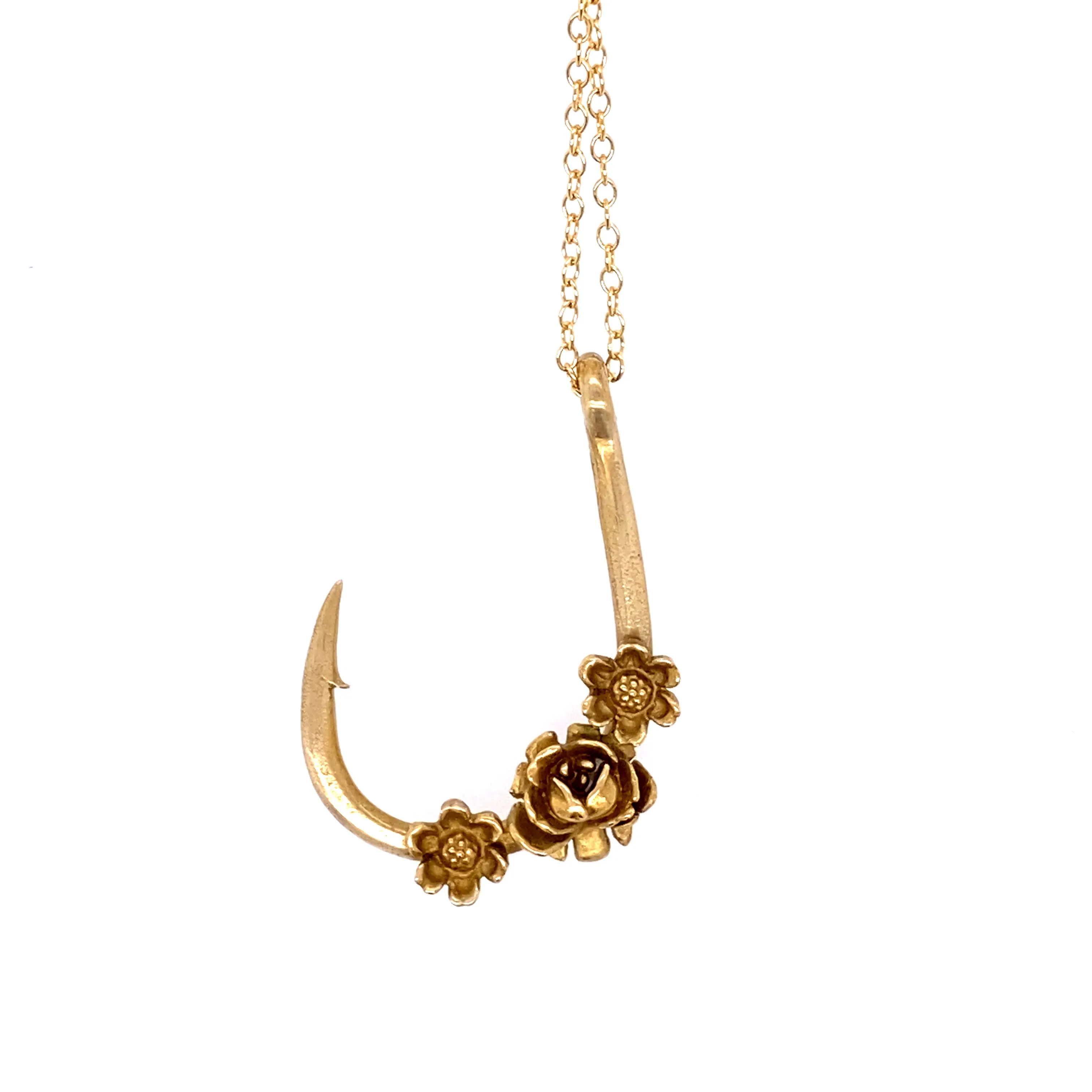 Floral Hook Necklace