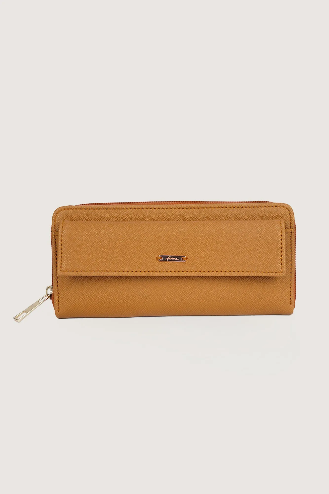 ForMe Logo Long Wallet with Card Slots