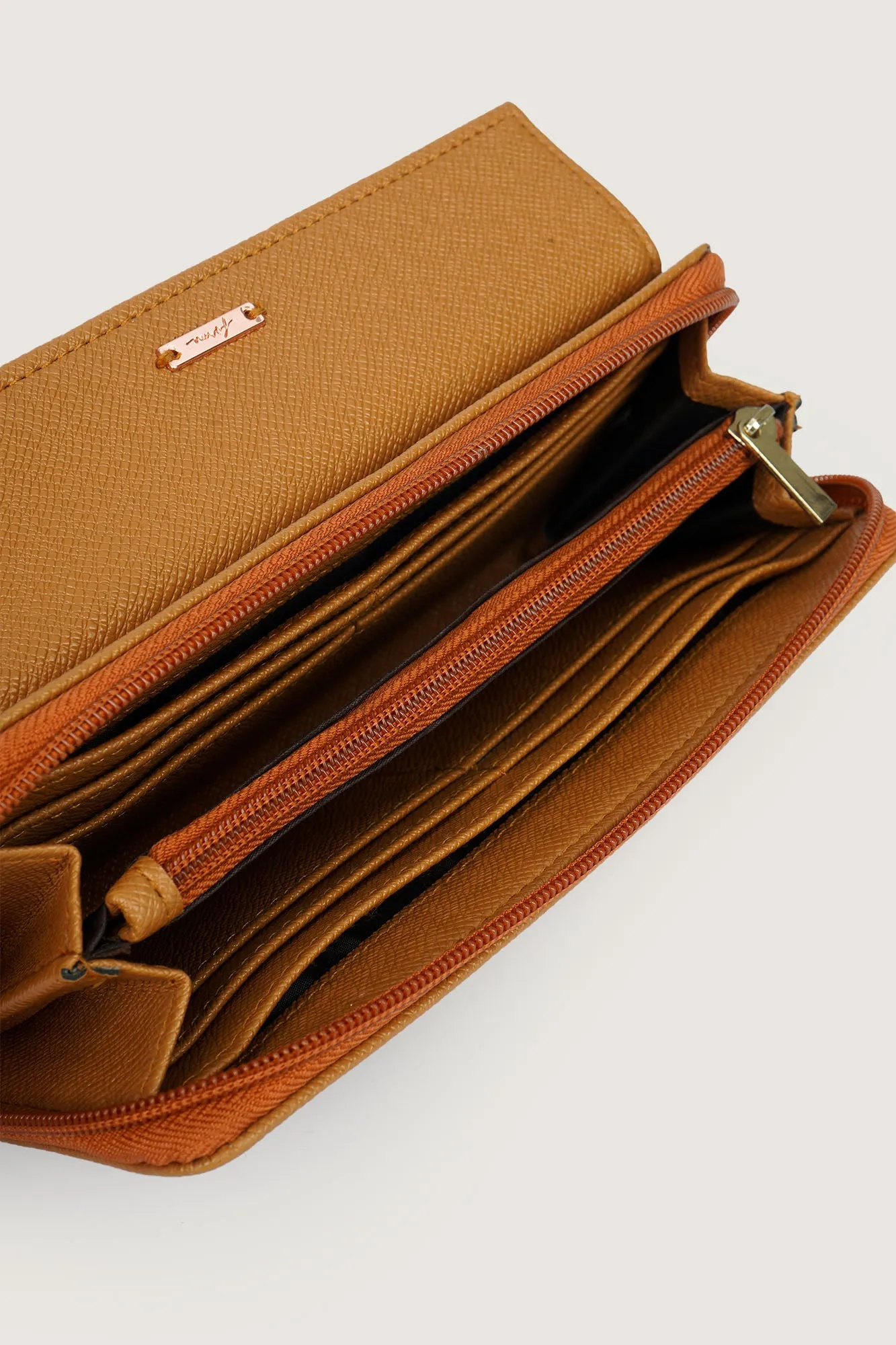 ForMe Logo Long Wallet with Card Slots