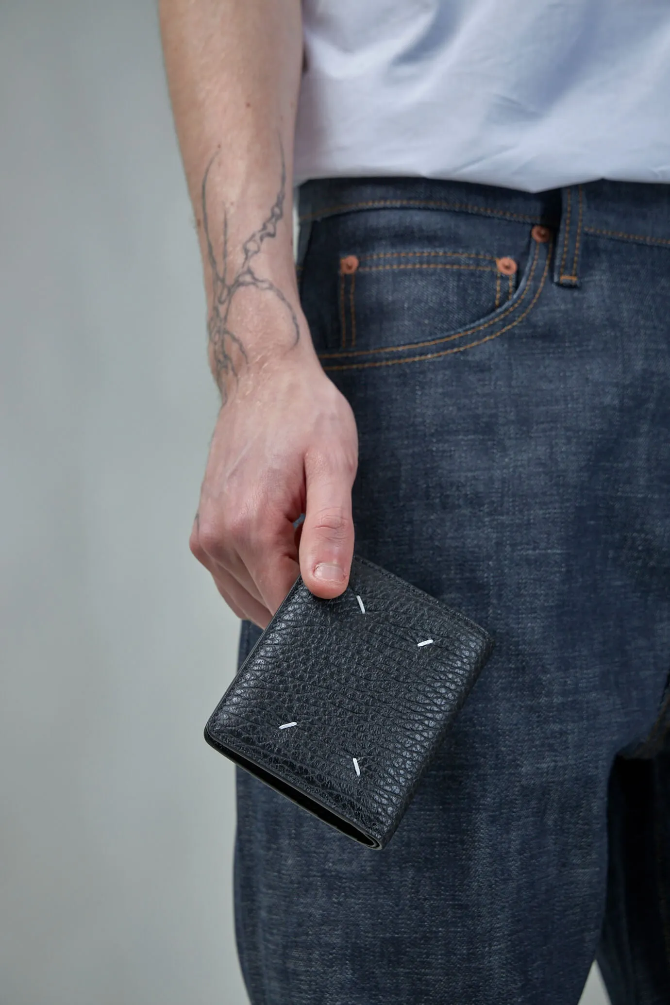 Four Stiches Pocket Cardholder