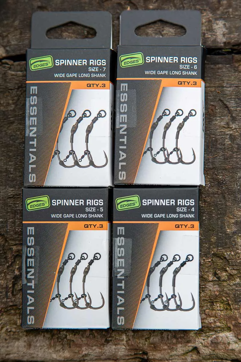 FOX Edges Spinner Rig x3